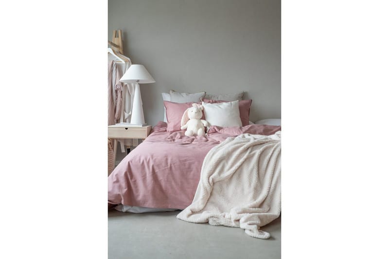 Påslakanset Enkelsäng 2-Dels Washed - Ny Rosa - Textil & mattor - Sängkläder - Bäddset & påslakanset