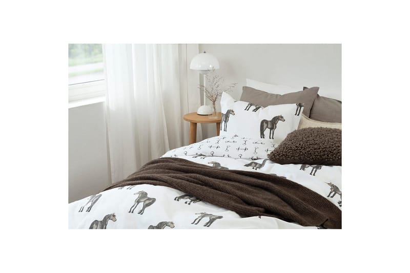 Påslakanset Enkelsäng 2-Dels Wendy Brun - Textil & mattor - Sängkläder - Bäddset & påslakanset