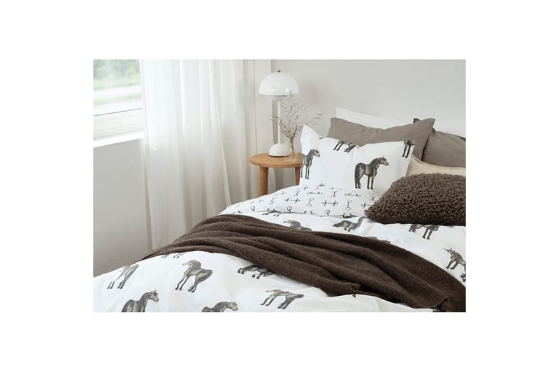 Påslakanset Enkelsäng 2-Dels Wendy Brun - Textil & mattor - Sängkläder - Bäddset & påslakanset