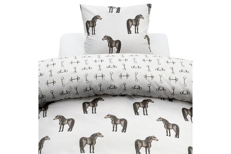 Påslakanset Enkelsäng 2-Dels Wendy Brun, undefined