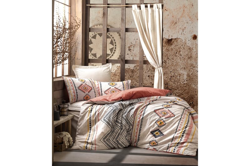 Cotton Box Ranforce Bäddset, Röd