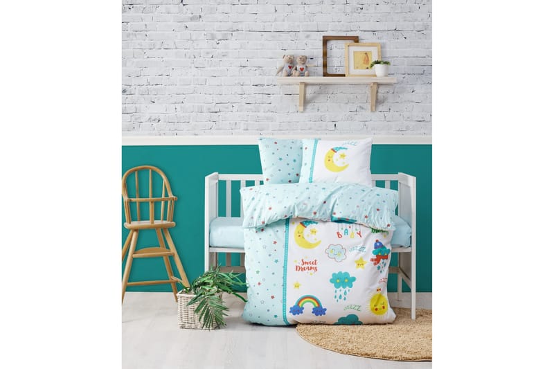 Cotton Box Ranforce Barnbäddset - Brun - Textil & mattor - Sängkläder - Bäddset & påslakanset