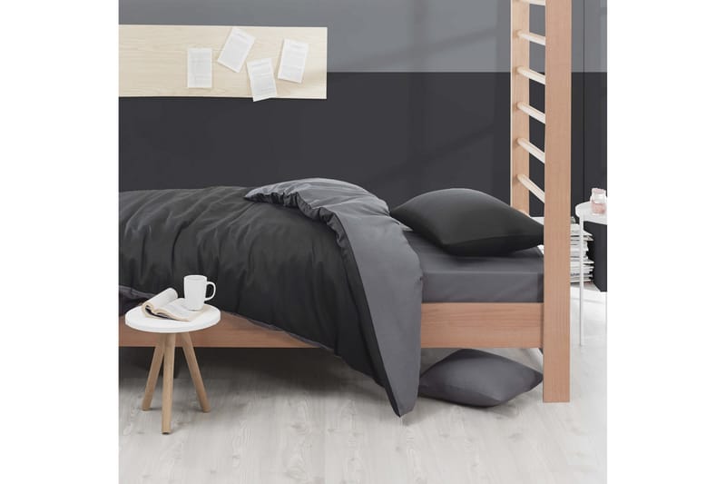 EnLora Home Bäddset - Svart/Rökgrå - Textil & mattor - Sängkläder - Bäddset & påslakanset