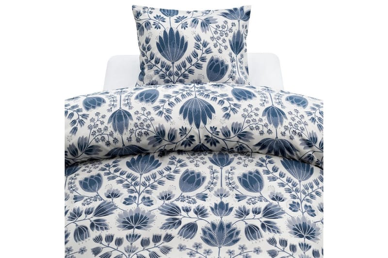 Påslakanset Enkelsäng Harmony 2-Dels Aster Blå, undefined