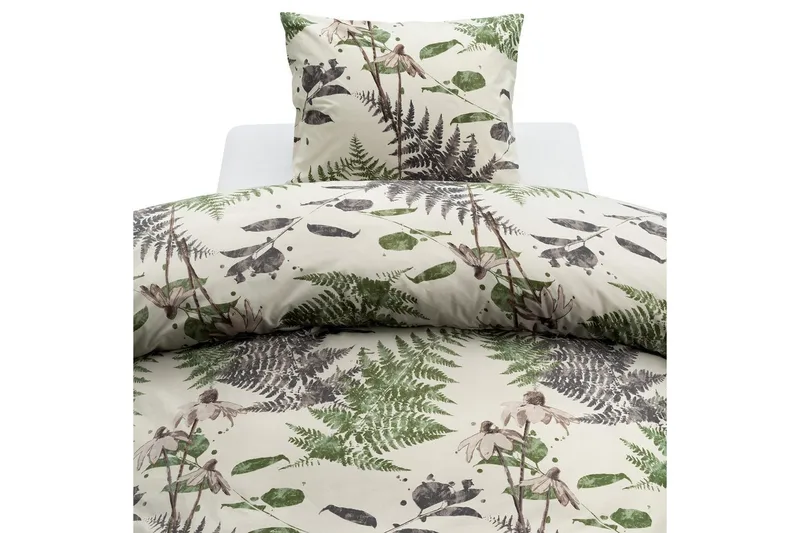 Påslakanset Enkelsäng Harmony 2-Dels Skogsdunge - Grön - Textil & mattor - Sängkläder - Bäddset & påslakanset