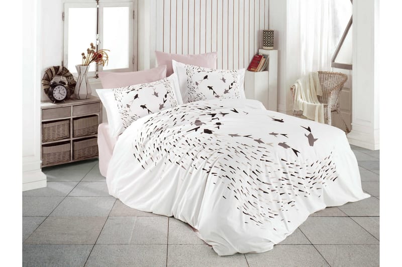 Hobby Poplin Bäddset, Beige