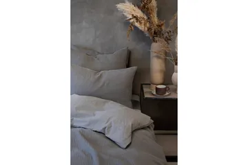 Påslakanset Dubbelsäng 3-Dels Rolling - Grå - Textil & mattor - Sängkläder - Bäddset & påslakanset - Påslakanset enkelsäng