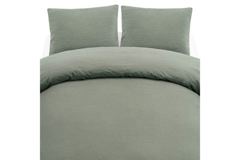 Påslakanset Dubbelsäng 3-Dels Rolling - Grön - Textil & mattor - Sängkläder - Bäddset & påslakanset - Påslakanset enkelsäng