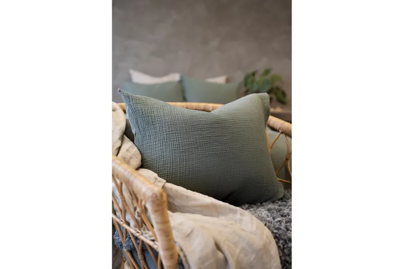 Påslakanset Dubbelsäng 3-Dels Rolling - Grön - Textil & mattor - Sängkläder - Bäddset & påslakanset - Påslakanset enkelsäng