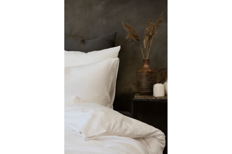 Påslakanset Dubbelsäng 3-Dels Rolling - Vit - Textil & mattor - Sängkläder - Bäddset & påslakanset - Påslakanset enkelsäng