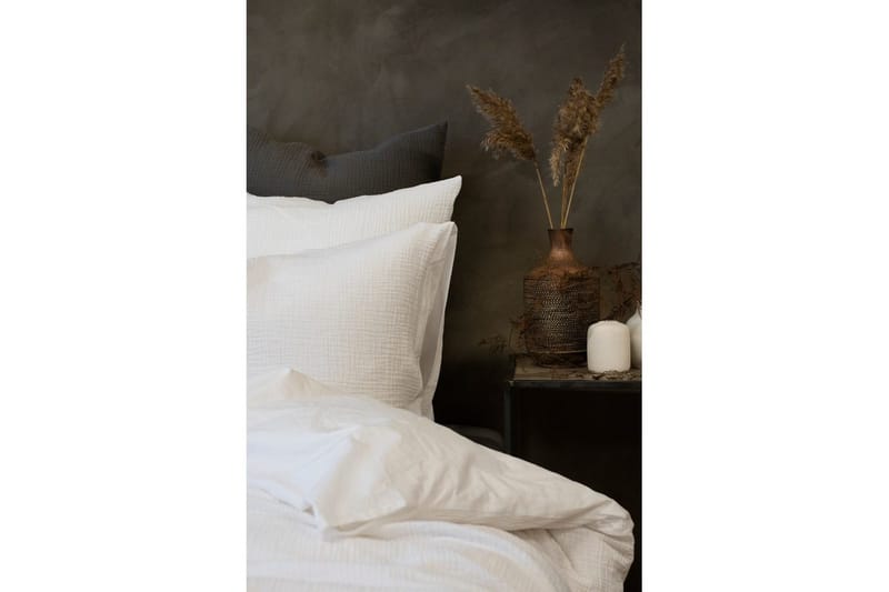 Påslakanset Dubbelsäng 3-Dels Rolling - Vit - Textil & mattor - Sängkläder - Bäddset & påslakanset - Påslakanset enkelsäng