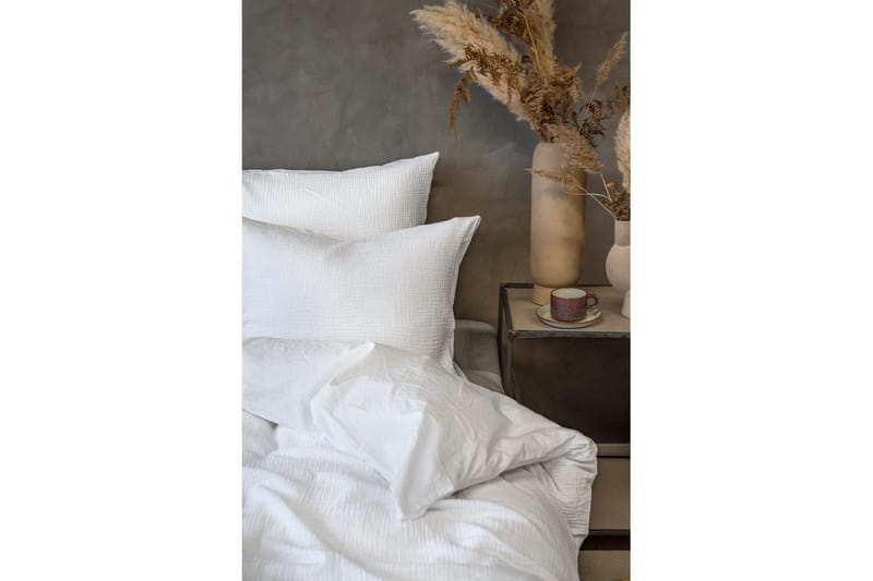 Påslakanset Dubbelsäng 3-Dels Rolling - Vit - Textil & mattor - Sängkläder - Bäddset & påslakanset - Påslakanset enkelsäng