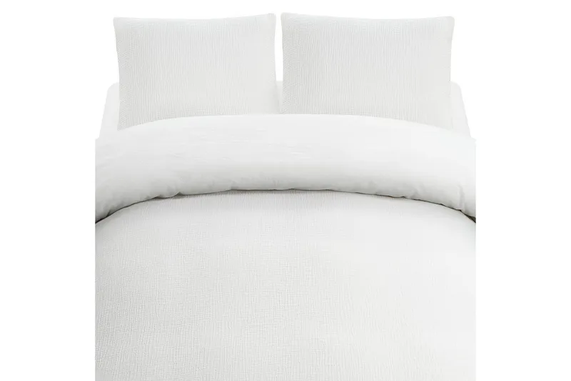 Påslakanset Dubbelsäng 3-Dels Rolling, Vit