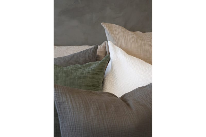 Påslakanset Dubbelsäng 3-Dels Rolling - Vit - Textil & mattor - Sängkläder - Bäddset & påslakanset - Påslakanset enkelsäng