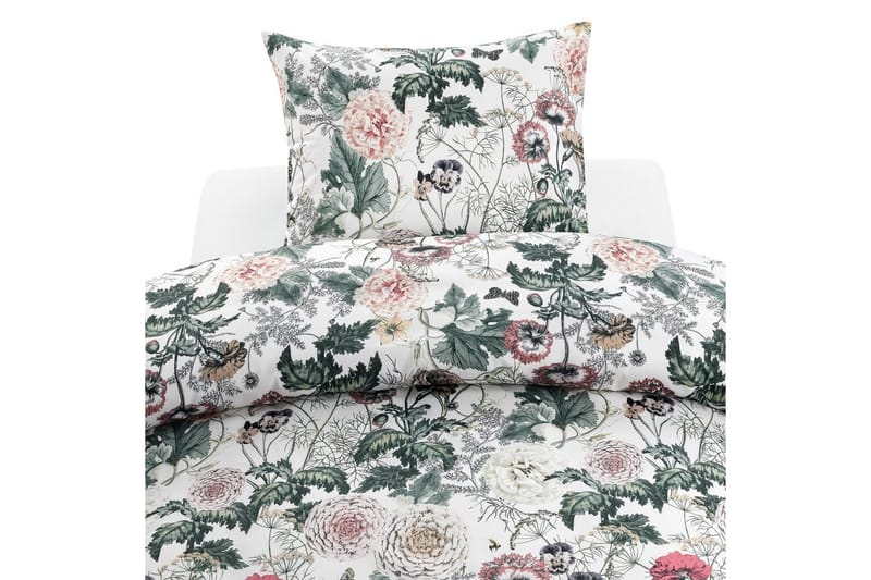 Påslakanset Enkelsäng 2-Dels Fiona Vit, Franzén