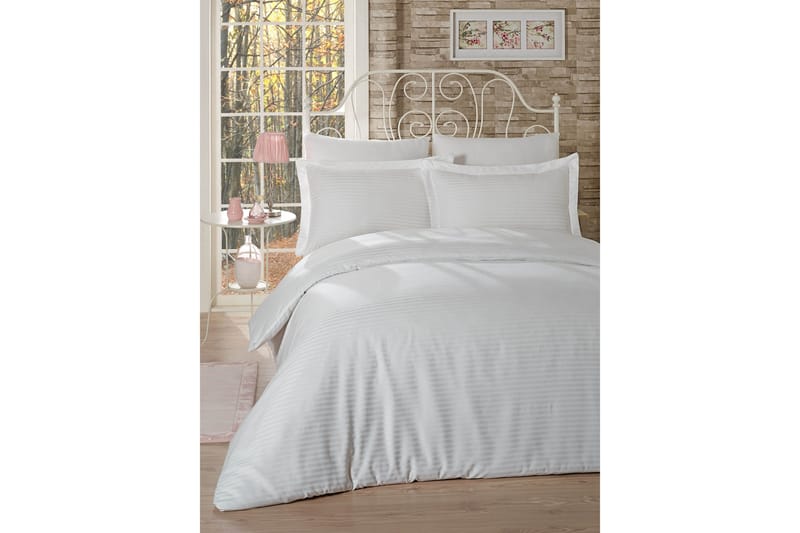 Primacasa by Türkiz Satin Bäddset, Vit