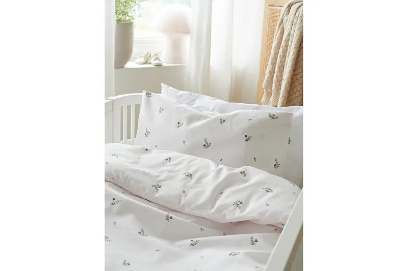 Påslakanset till Spjälsäng 2-Dels Alvin Beige - Textil & mattor - Barntextilier - Barnsängkläder - Spjälsäng sängkläder - Lakan spjälsäng