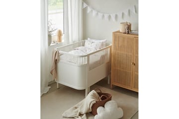 Påslakanset till Spjälsäng 2-Dels Alvin Beige - Textil & mattor - Barntextilier - Barnsängkläder - Spjälsäng sängkläder - Lakan spjälsäng