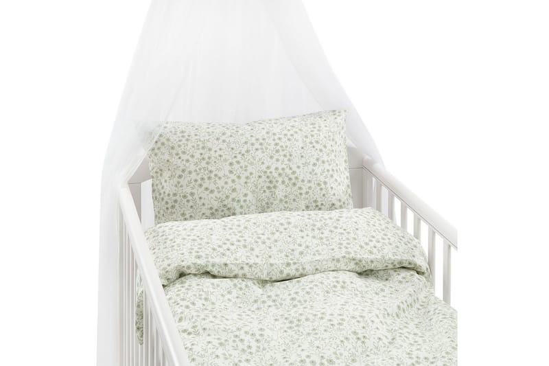 Påslakanset till Spjälsäng 2-Dels Hedda, Grön