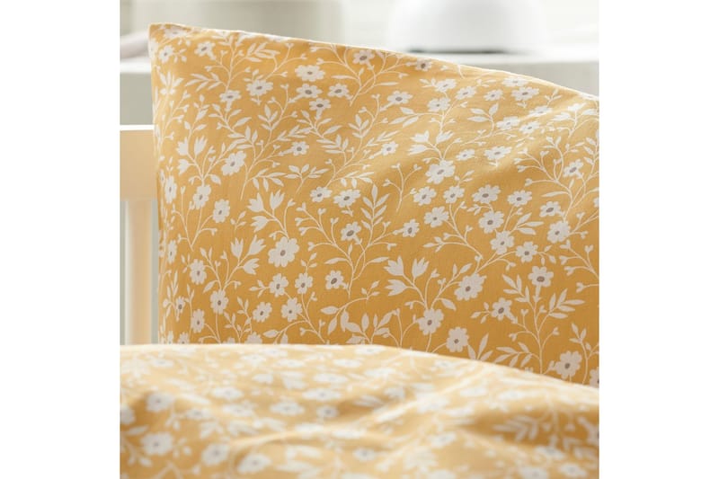 Påslakanset till Spjälsäng 2-Dels Hedda - Gul - Textil & mattor - Sängkläder - Bäddset & påslakanset