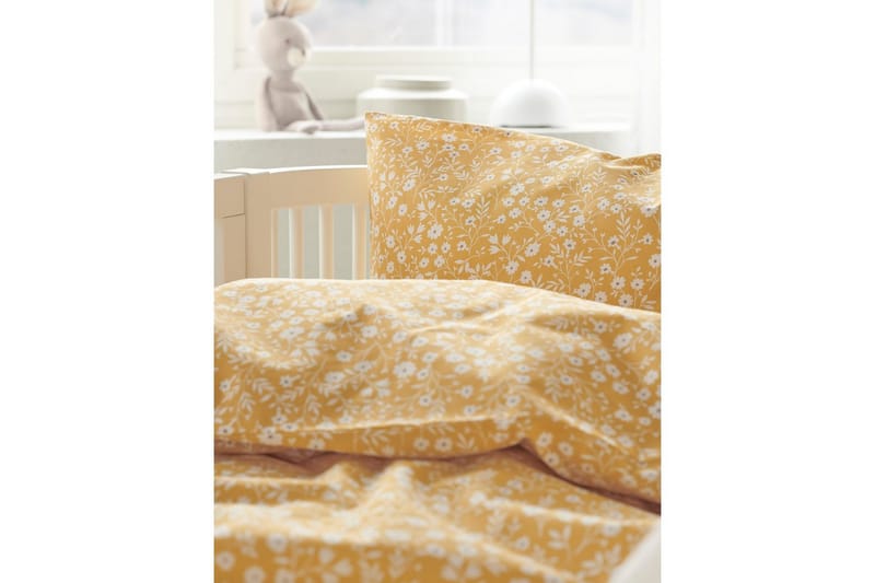 Påslakanset till Spjälsäng 2-Dels Hedda - Gul - Textil & mattor - Sängkläder - Bäddset & påslakanset