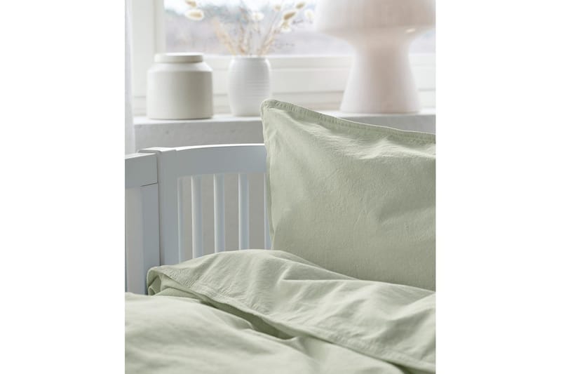 Påslakanset till Spjälsäng 2-Dels Humble - Grön - Textil & mattor - Sängkläder - Bäddset & påslakanset