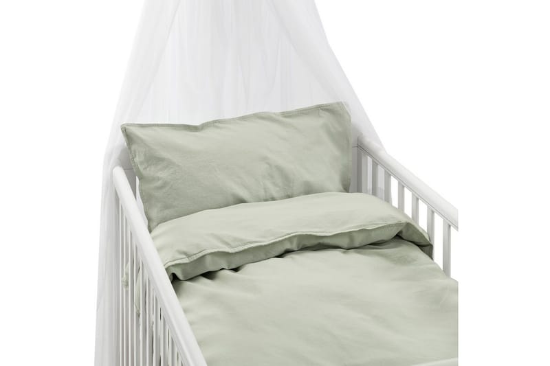 Påslakanset till Spjälsäng 2-Dels Humble, Grön