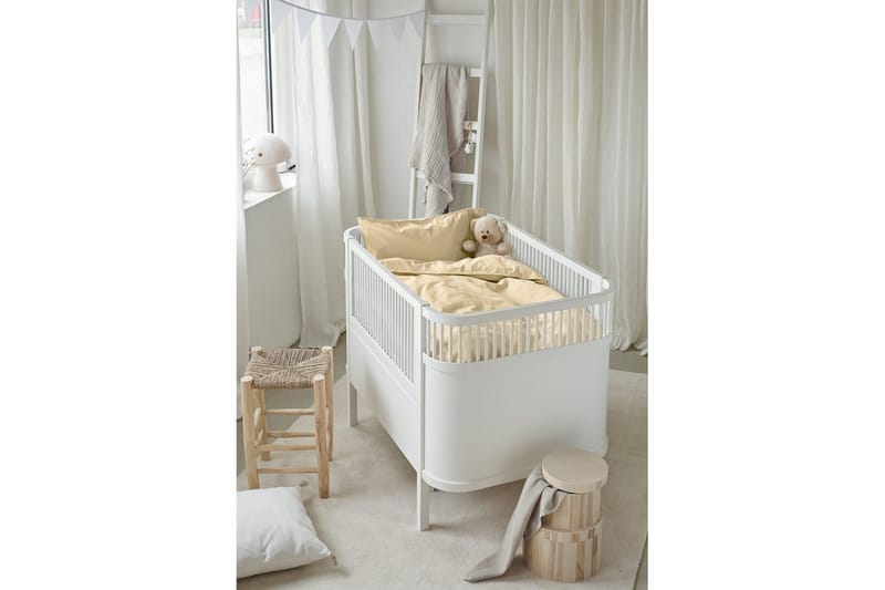 Påslakanset till Spjälsäng 2-Dels Humble - Gul - Textil & mattor - Sängkläder - Bäddset & påslakanset