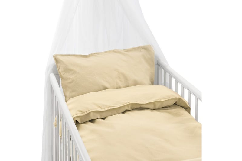 Påslakanset till Spjälsäng 2-Dels Humble - Gul - Textil & mattor - Sängkläder - Bäddset & påslakanset