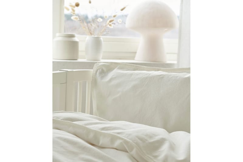 Påslakanset till Spjälsäng 2-Dels Humble - Vit - Textil & mattor - Sängkläder - Bäddset & påslakanset