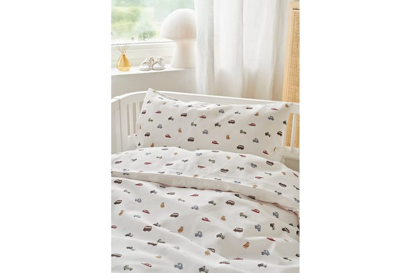 Påslakanset till Spjälsäng 2-Dels John Beige - Textil & mattor - Sängkläder - Bäddset & påslakanset