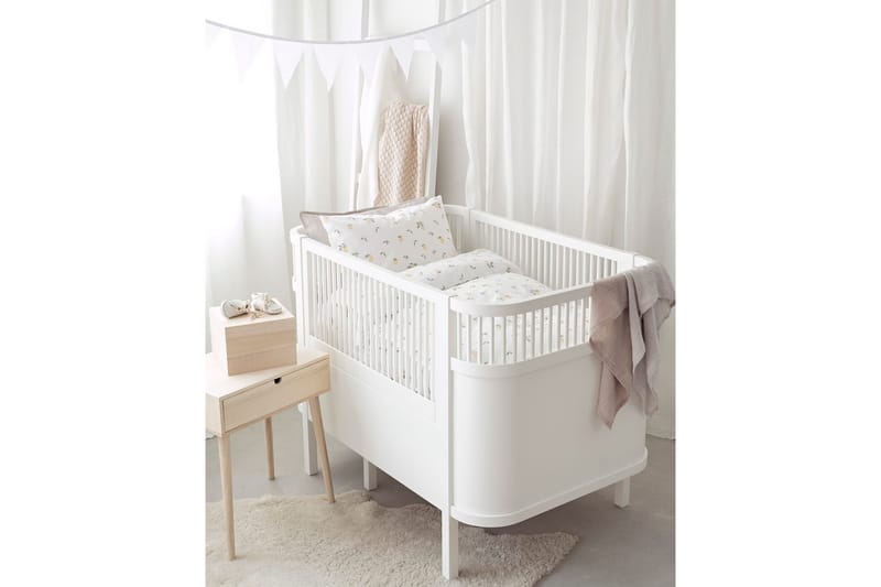 Påslakanset till Spjälsäng 2-Dels Lemons Gul - Textil & mattor - Sängkläder - Bäddset & påslakanset