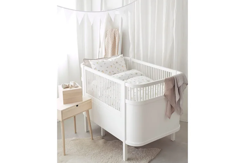 Påslakanset till Spjälsäng 2-Dels Lemons Gul - Textil & mattor - Sängkläder - Bäddset & påslakanset