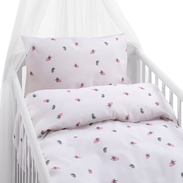 Påslakanset till Spjälsäng 2-Dels Set Jordgubbsdröm - Textil & mattor - Sängkläder - Bäddset & påslakanset
