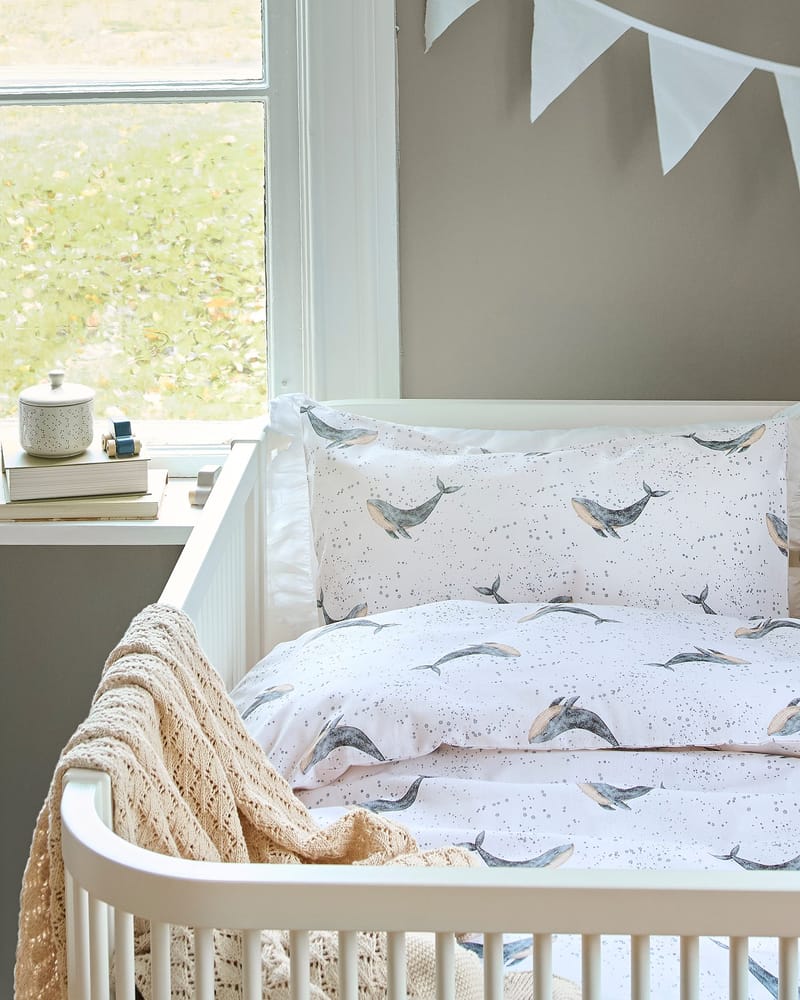 Påslakanset till Spjälsäng 2-Dels Set Valsång - Textil & mattor - Sängkläder - Bäddset & påslakanset