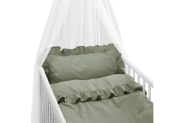 Påslakanset till Spjälsäng 2-Dels Volang