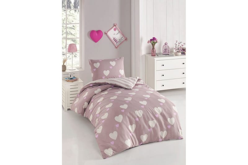 Salricon Bäddset 140x200 cm - Grå - Textil & mattor - Sängkläder - Bäddset & påslakanset