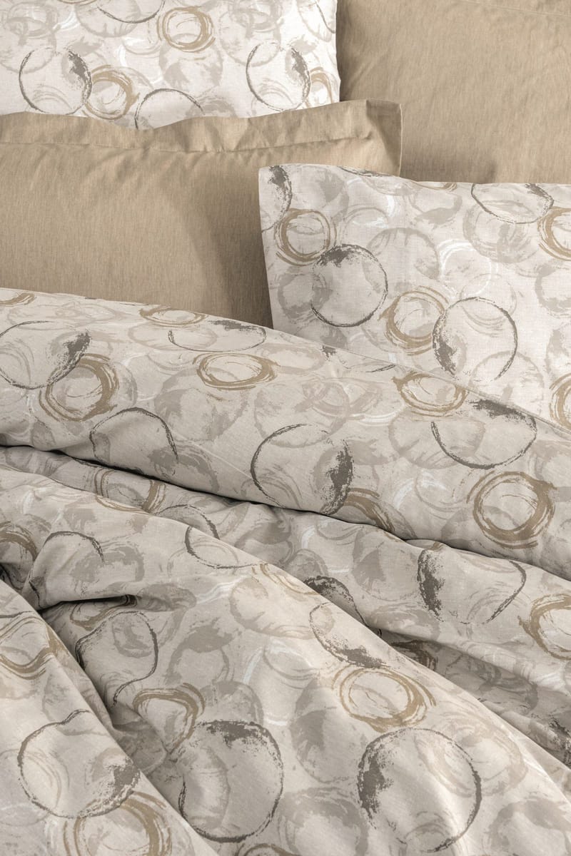Salvarn Bäddset 240x220 cm - Beige - Textil & mattor - Sängkläder - Bäddset & påslakanset