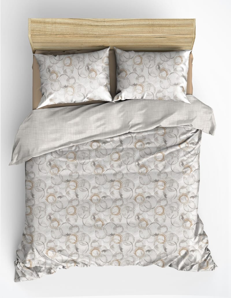 Salvarn Bäddset 240x220 cm - Beige - Textil & mattor - Sängkläder - Bäddset & påslakanset