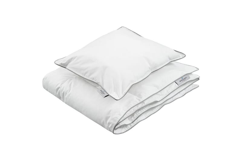 Täcke + Kudde Barn Lyxfiber 28 x 35 cm + 70 x 80 cm Vit, undefined