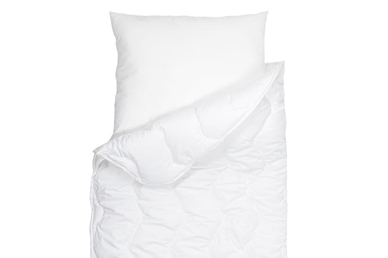 Unette Luxus Täcke & Kudde 200x150 cm - Vit - Textil & mattor - Sängkläder - Bäddset & påslakanset