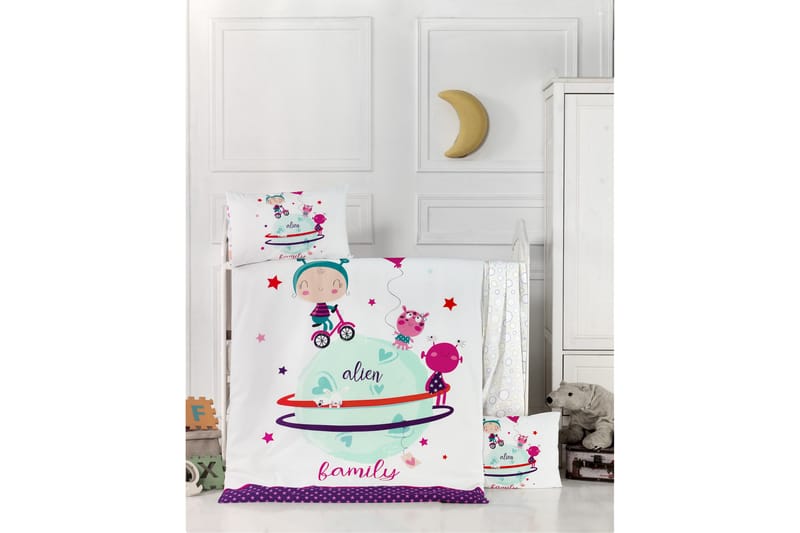 Victoria Ranforce Barnbäddset - Textil & mattor - Sängkläder - Bäddset & påslakanset