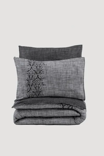 Vylonis Bäddset 140x200 cm - Sotgrå - Textil & mattor - Sängkläder - Bäddset & påslakanset