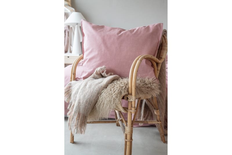 Washed Bäddset 150x210/50x60 cm 2-pack - Rosa - Textil & mattor - Sängkläder - Bäddset & påslakanset