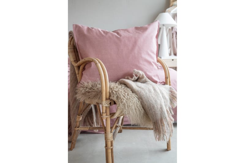 Washed Bäddset 150x210/50x60 cm 2-pack - Rosa - Textil & mattor - Sängkläder - Bäddset & påslakanset