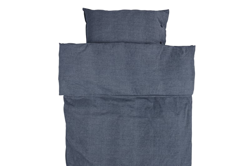 Eden Bäddset 150x210, 50x60 cm - Marinblå - Textil & mattor - Sängkläder - Bäddset & påslakanset