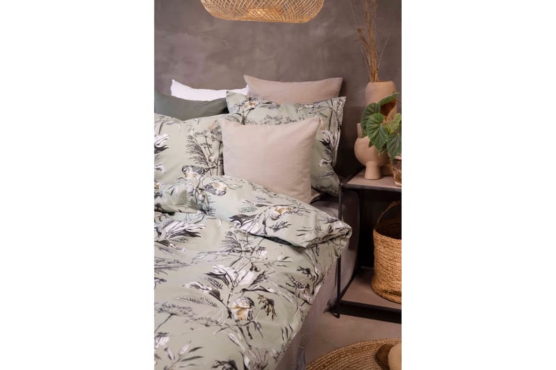 2-Dels Set Eternity Grön/Vit - Textil & mattor - Sängkläder - Lakan