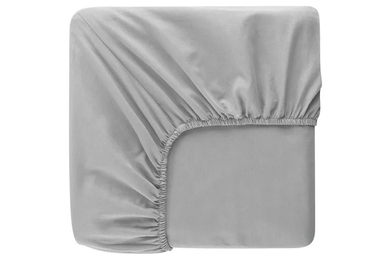 Dra-på-lakan Borganäs of Sweden - 90 x 200 cm, Ljusgrå - Textil & mattor - Sängkläder - Lakan - Dra på lakan