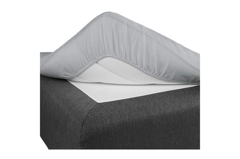Dra-på-lakan Borganäs of Sweden - 90 x 200 cm, Ljusgrå - Textil & mattor - Sängkläder - Lakan - Dra på lakan