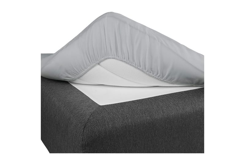Dra-på-lakan Borganäs of Sweden - 180 x 200 cm, Ljusgrå - Textil & mattor - Sängkläder - Lakan - Dra på lakan